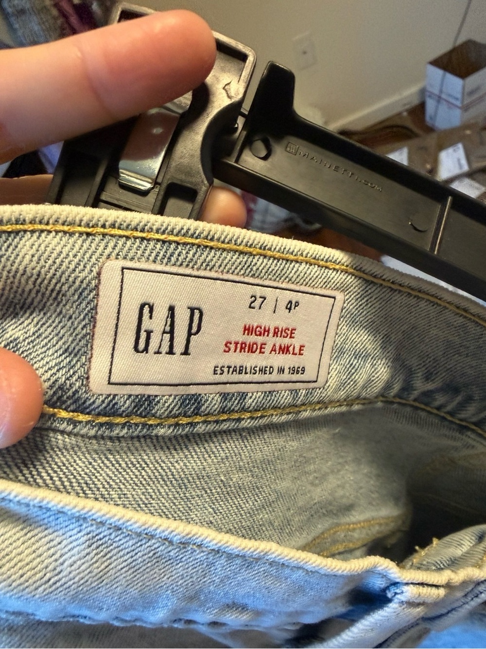 GAP High Rise Stride Ankle Jeans - Picture 6 of 6